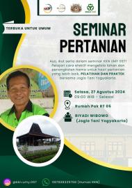 SEMINAR PERTANIAN KKN UMY DI PADUKUHAN NGRINGIN